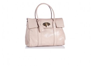 Mushroom Mulberry Bayswater Glazed Goat Bag