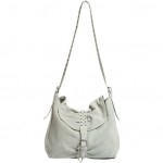 Vanessa Bruno Sac 3 Stud Suede Satchel