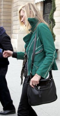 Kate Moss for Longchamp Suede Glastonbury Shoulder bag | Designer ...
