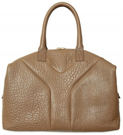 YSL bag Yves Saint Laurent Leather Zip Bag