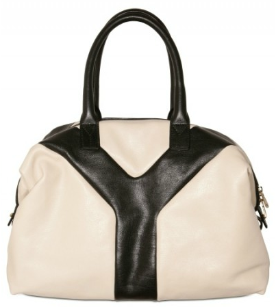 YSL bags Yves Saint Laurent Leather Zip Bag