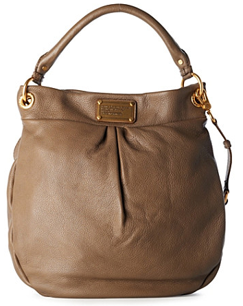 brown hillier hobo Marc by Marc Jacobs Classic Q Hillier Hobo