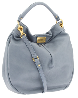 light blue hillier hobo Marc by Marc Jacobs Classic Q Hillier Hobo