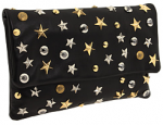Giuseppe Zanotti Black Star Clutch