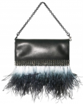 Givenchy Studs and Feather Clutch