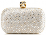 Alexander McQueen Crystal Embellished Clutch