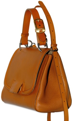 fendi camel calfskin silvana Fendi Silvanas