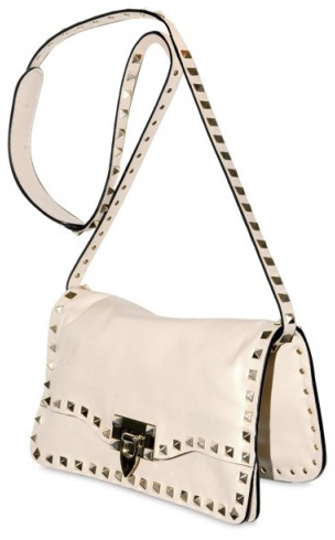 Valentino Calfskin Studded Crossbody Shoulder bag Valentino Calfskin Studded Crossbody Shoulder bag Valentino Studded Crossbody Shoulder bag
