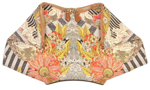 Alexander McQueen Folklore De Manta Clutch FOLKLORE DE MANTA CLUTCH Alexander McQueen