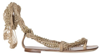 Ioannis Silk satin beaded suede thong flats2 Ioannis Silk satin beaded suede thong flats