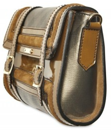 Burberry Prorsum Waxed Frame Check Patent Cross Body Bag Burberry Prorsum Waxed Frame Check Patent Cross Body Bag Burberry Prorsum Waxed Frame Check and Patent Cross Body Bag