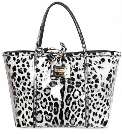 Dolce Gabbana Leopard Tote Dolce & Gabbana Leopard Varnished Tote