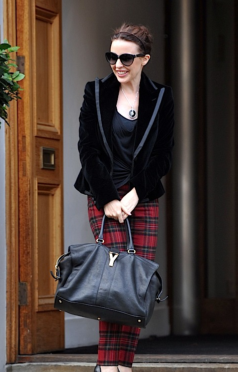 Kylie Minogue YSL Yves Saint Laurent Cabas Chyc Tote