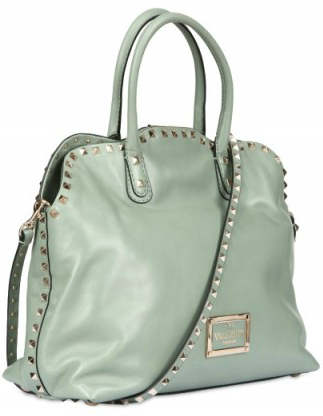 Valentino Dome Studded Brushed bag Valentino Dome Studded Brushed Calfskin Tote