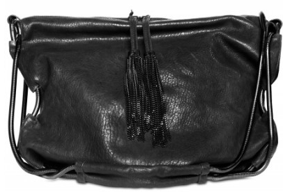 De Couture Cracked Shiny Lambskin Shoulder Bags De Couture Cracked Shiny Lambskin Shoulder Bag