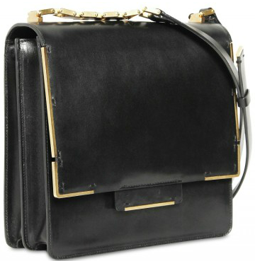 Lanvin Flap Glossy shoulder black bag Lanvin Flap Glossy shoulder bag