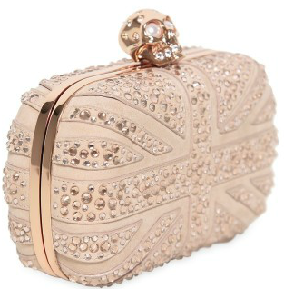 Alexander McQueen Suede & Swarovski Pink Britannia Skull Box clutch Alexander McQueen Suede Swarovski Pink Britannia Skull Box clutch1 Alexander McQueen Suede & Swarovski Britannia Skull Box clutch