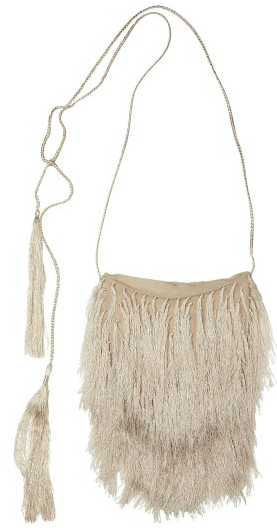 Ann Demeulemeester Silk Fringe shoulder bag Ann Demeulemeester Silk Fringe shoulder bag Ann Demeulemeester Silk Fringed shoulder bag