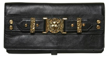 Balmain Delphine Bullhead Leather Clutch Balmain Delphine Bullhead Leather Clutch