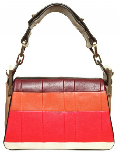 Chloe Mini Jade Bag The unusual patchwork Chloe Jade wide strap mini shoulder bag