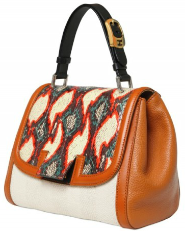 Fendi Silvana Elaphe snakeskin Fendi Silvana Elaphe Tote