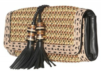 Jimmy Choo Lucky Woven Rope Elaphe Clutch1 Jimmy Choo Lucky Woven Rope and Elaphe Clutch