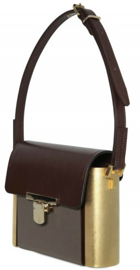 Lanvin Leather Metal Sides CA bag Lanvin Leather Metal Sides CA bag Lanvin Leather Metal Sides CA Tote