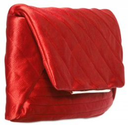 Lanvin Satin Patchwork Evening clutch red Lanvin Satin Patchwork Evening clutch